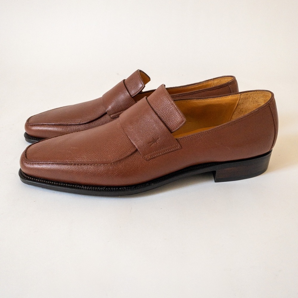 NEW: 💎Artisanal calf leather men loafers.